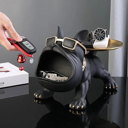 Home Decor Bulldog Figurine Dog Statue