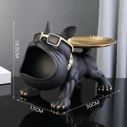 Home Decor Bulldog Figurine Dog Statue