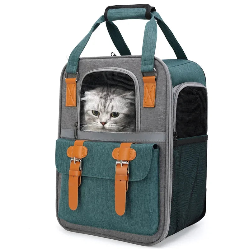 Pet Carriers Breathable Mesh Dog Backpack