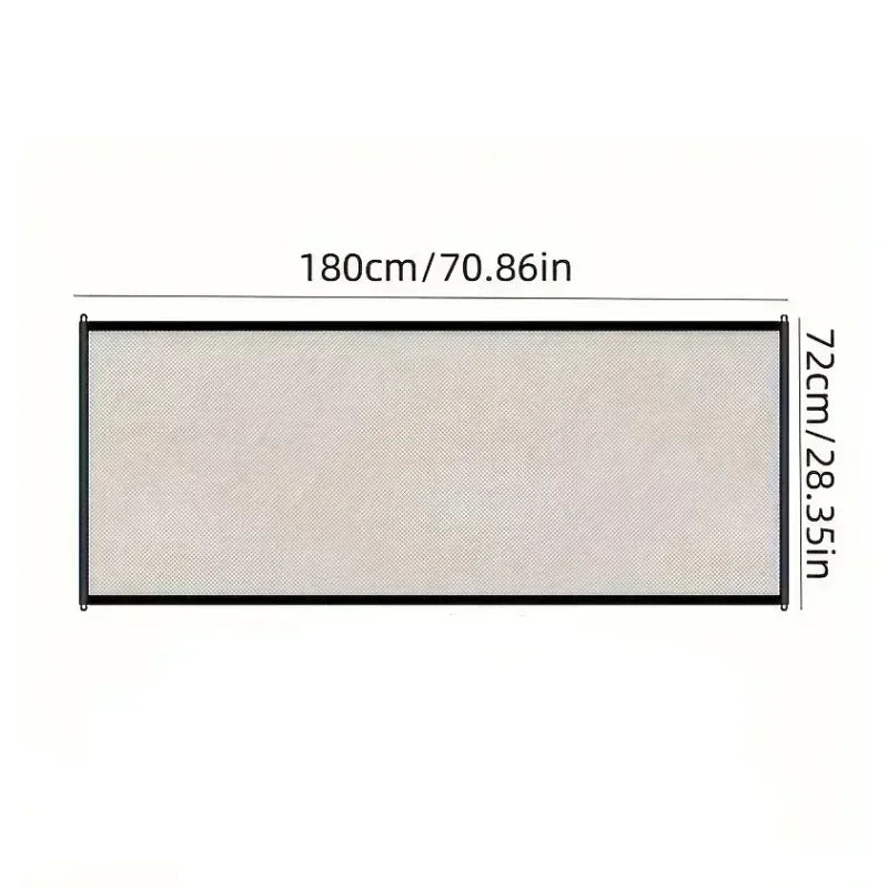 Non Punched Mesh Folding Safety Fence