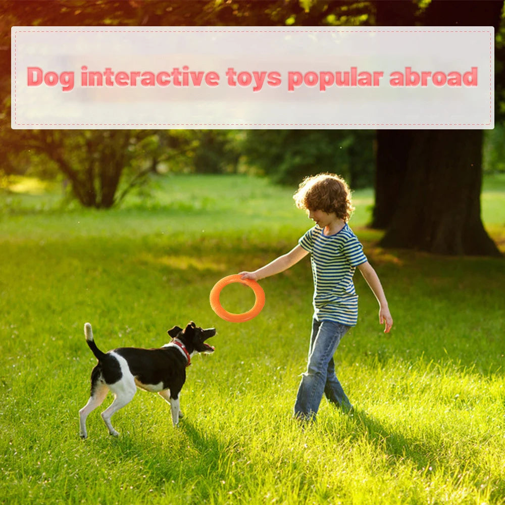 1Pc Orange Dog Toys Pet Flying Disk