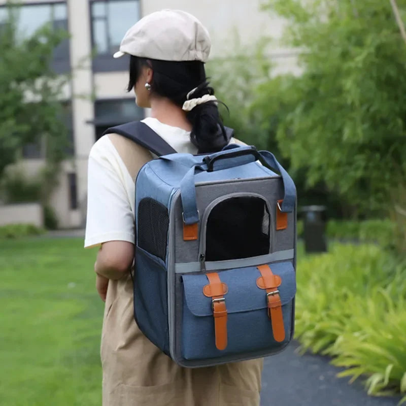 Pet Carriers Breathable Mesh Dog Backpack