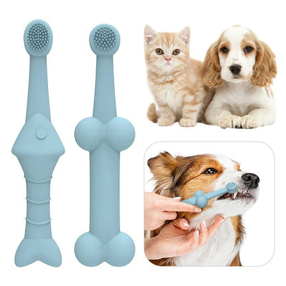 Pet Long-Handle Toothbrush for Dogs