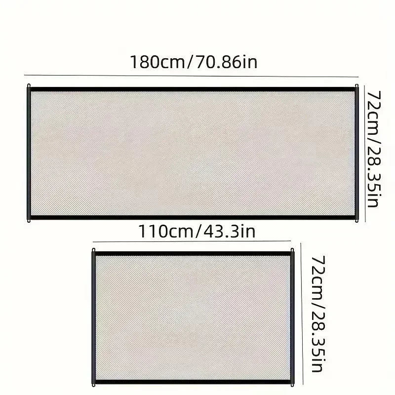 Non Punched Mesh Folding Safety Fence