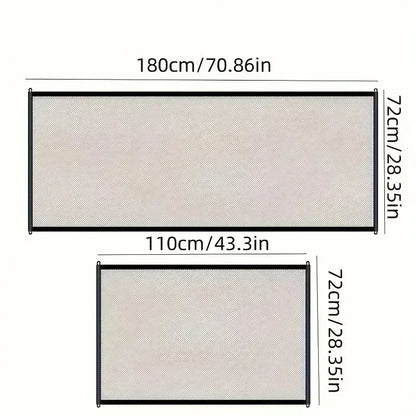 Non Punched Mesh Folding Safety Fence