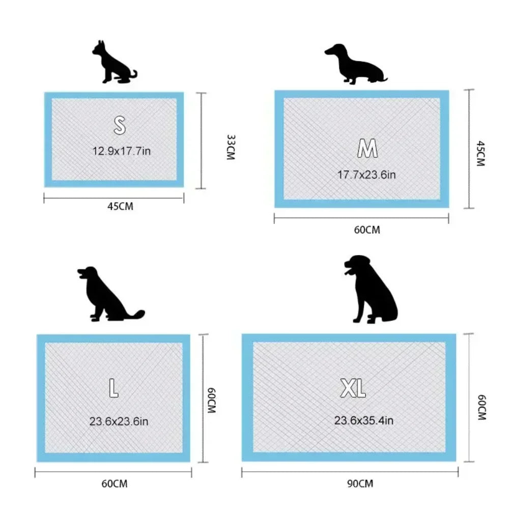 Super Absorbent & Odor-Control Pet Pads