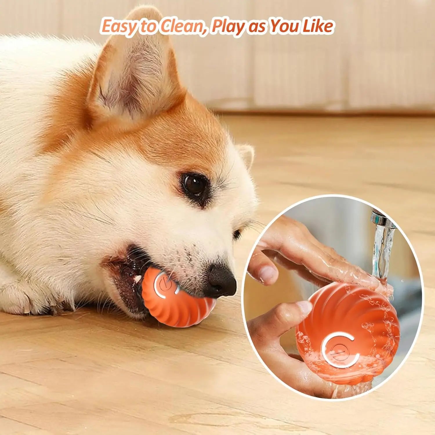 Dog Toys Intelligent Gravity Jump Ball