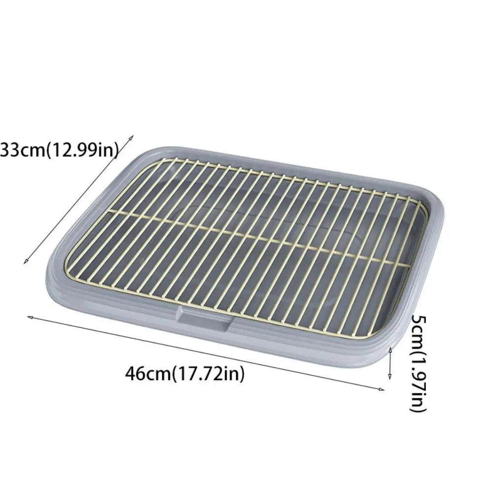 Rectangle Dog Indoor Tray Toilet Detachable anti Leakage