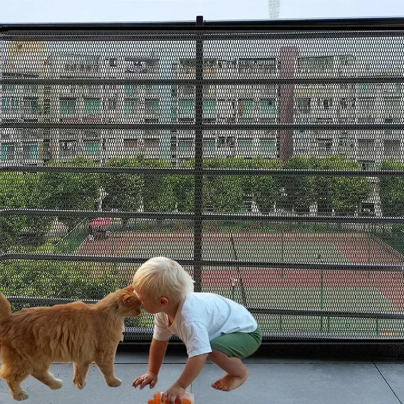 Non Punched Mesh Folding Safety Fence