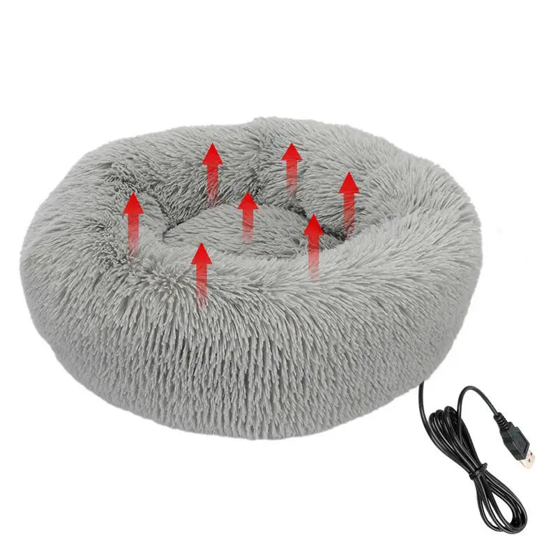 Electric Heated Dog Bed Soft and Comfortable