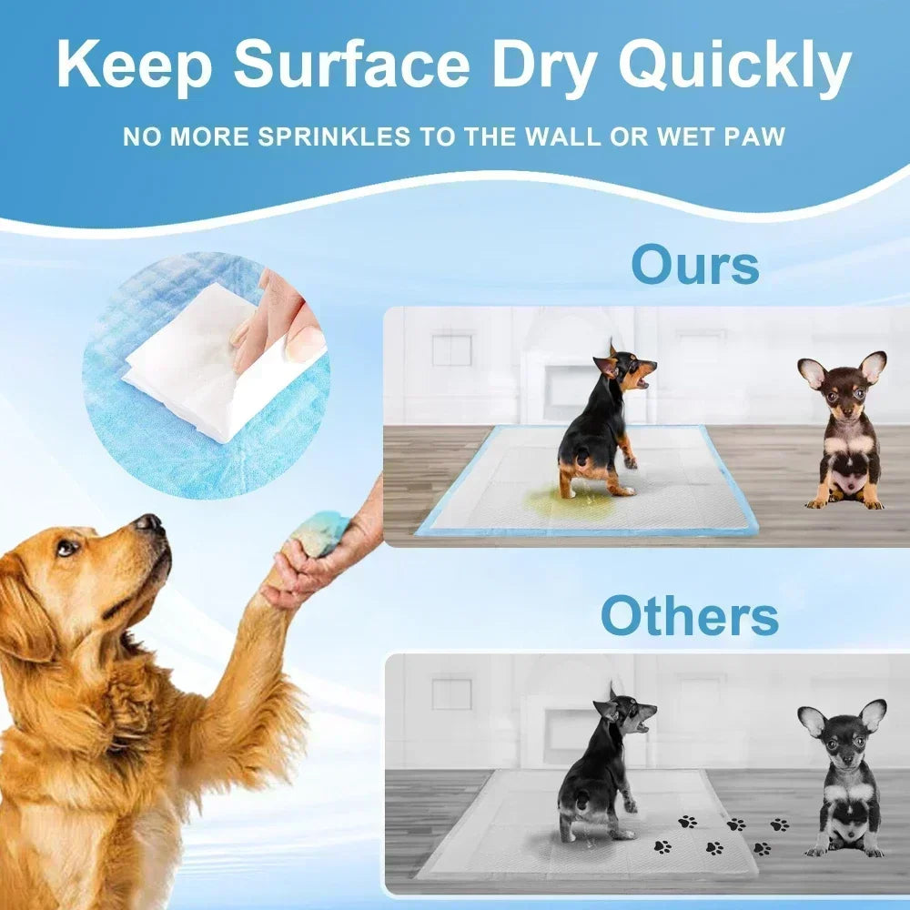 Super Absorbent & Odor-Control Pet Pads