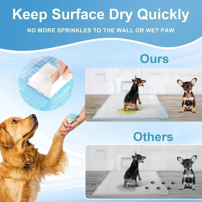 Super Absorbent & Odor-Control Pet Pads