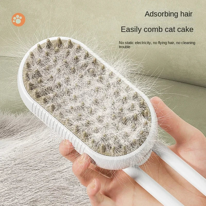 3 In1 Dog Steamer Brush