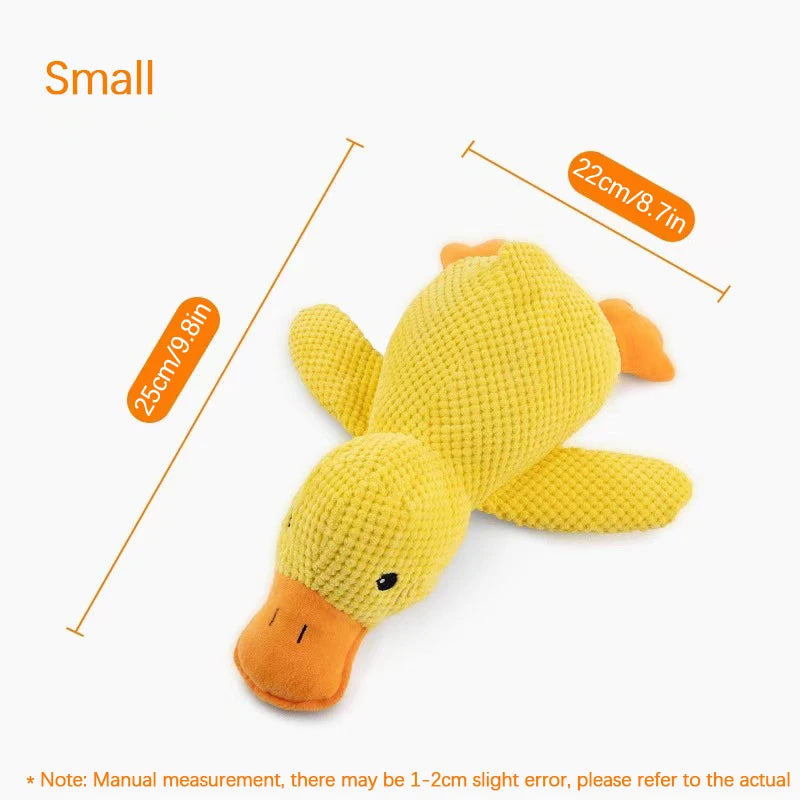 Dog Toy Plush Companion Sleeping Duck Bite