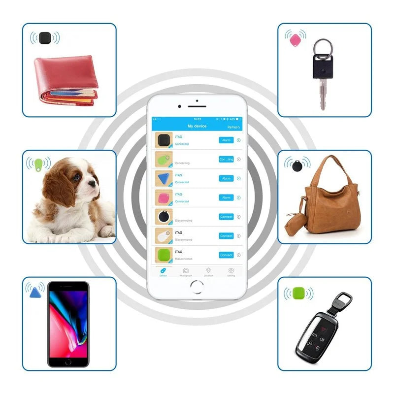 Mini GPS Tracker anti Loss Finder Wallet Pet Key Tracker