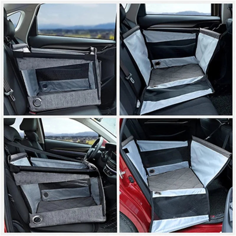 Portable Car Pet Seat Stable Dog Carrier