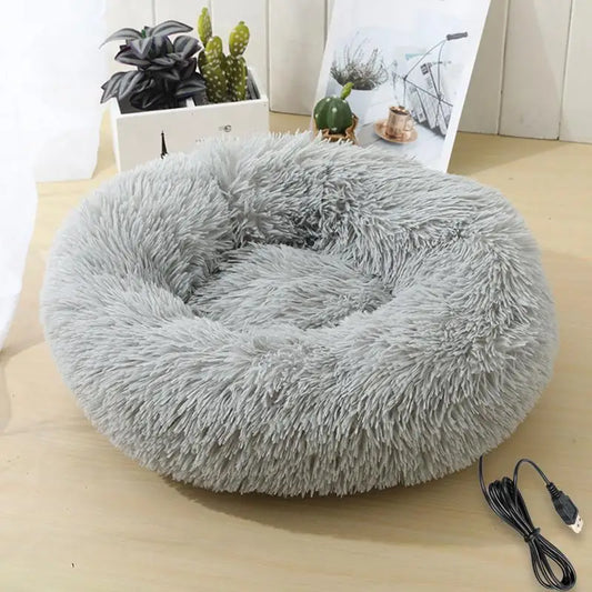 Electric Heated Dog Bed Soft and Comfortable