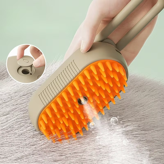 3 In1 Dog Steamer Brush